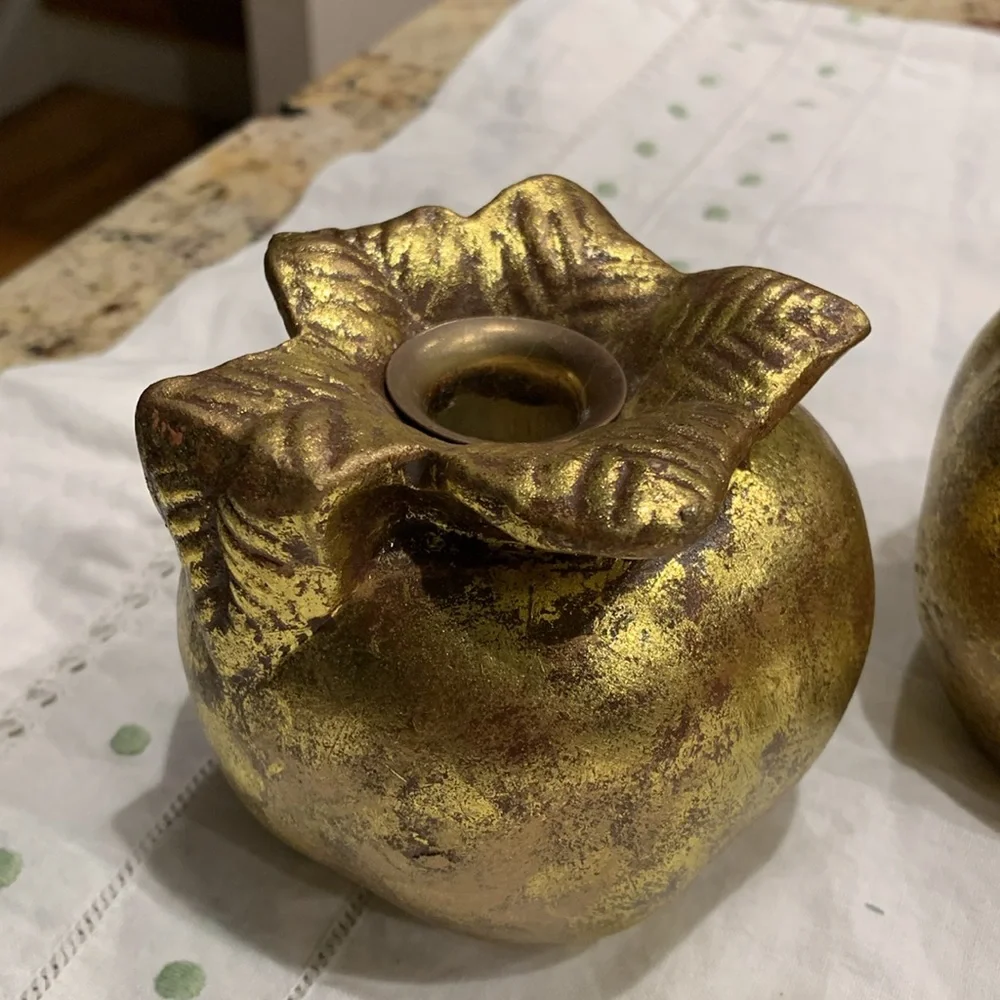 Vintage Ceramic Candle Holders